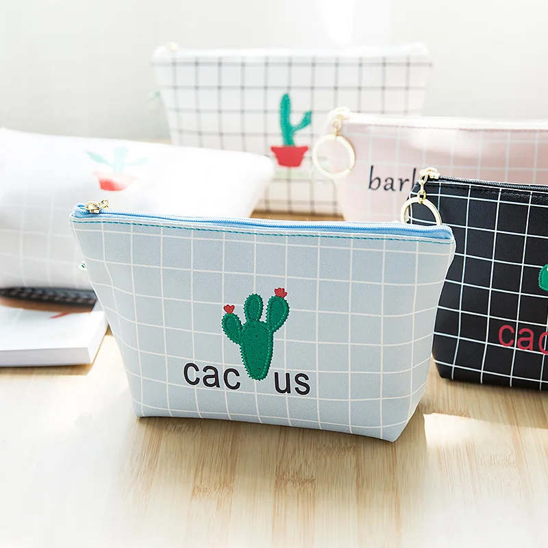 XZP Cute Portable Travel Cosmetic Bag Women Make Up Bag Zipper Makeup Organizer Plant Storage Pouch Toiletry Wash Beauty Box XZP Cute Portable Travel Cosmetic Bag Women Make Up Bag Zipper Makeup Organizer Plant Storage Pouch Toiletry Wash Beauty Box