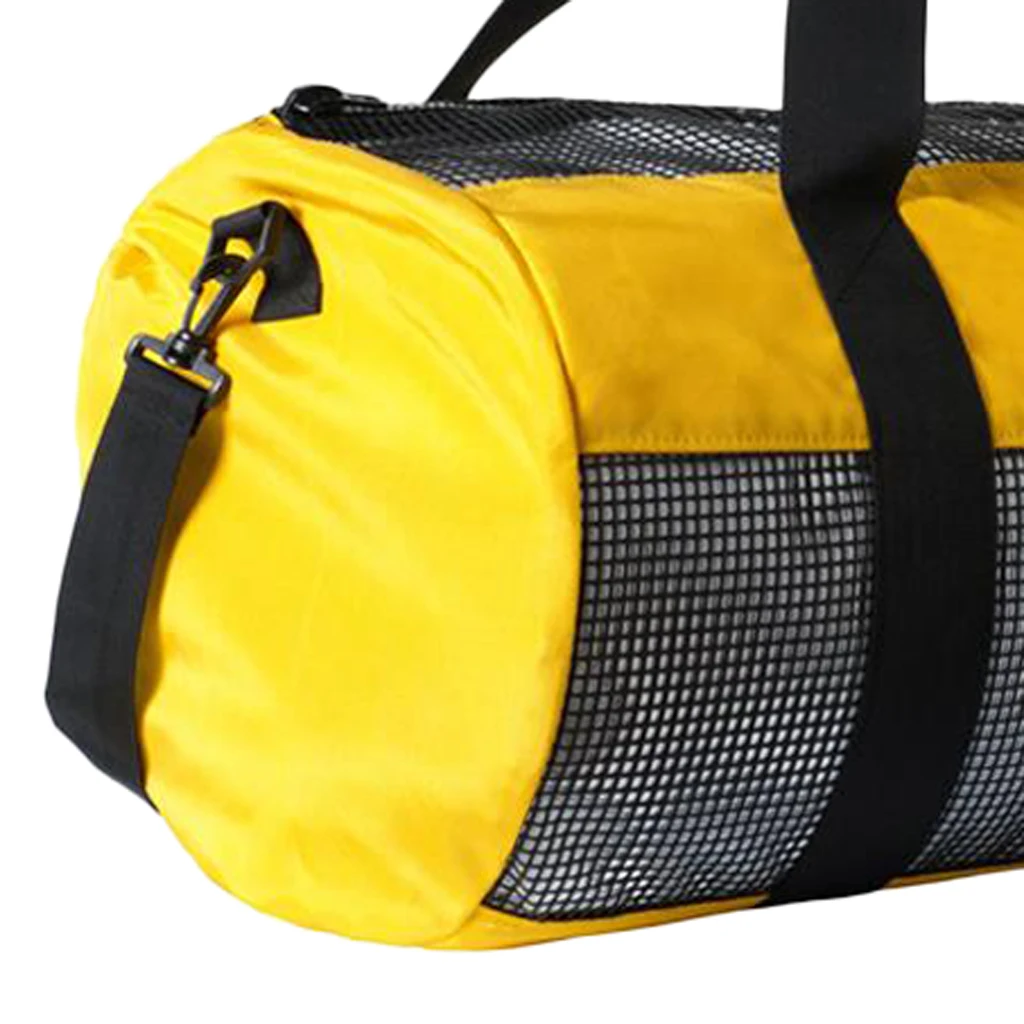 Heavy Duty Large Scuba Diving Snorkel Mesh Gear Bag Carry Holdall for Surfing Boating Camping Hiking Outdoor Tools Accessories