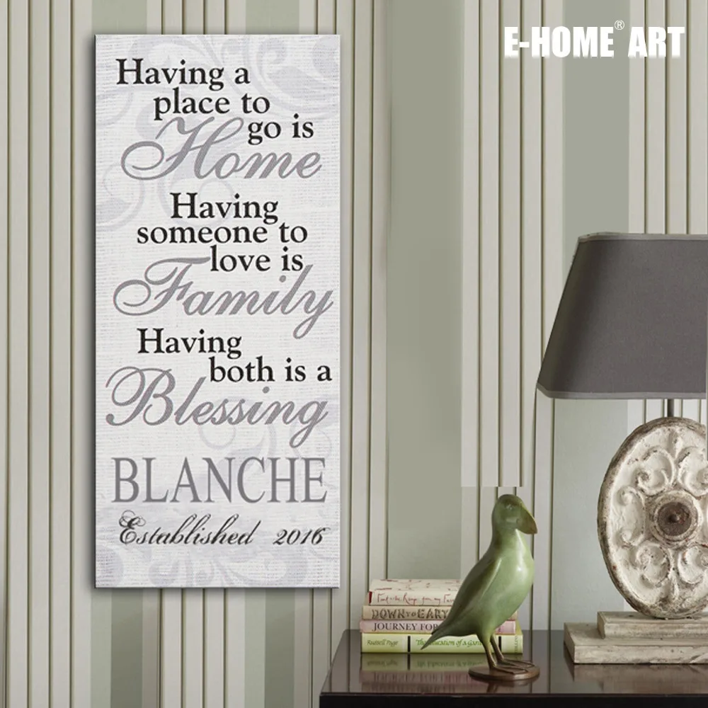 

Party Gift DIY Wedding Canvas Signing Board Canvas Painting-Home Family Blessing Wedding Decoration