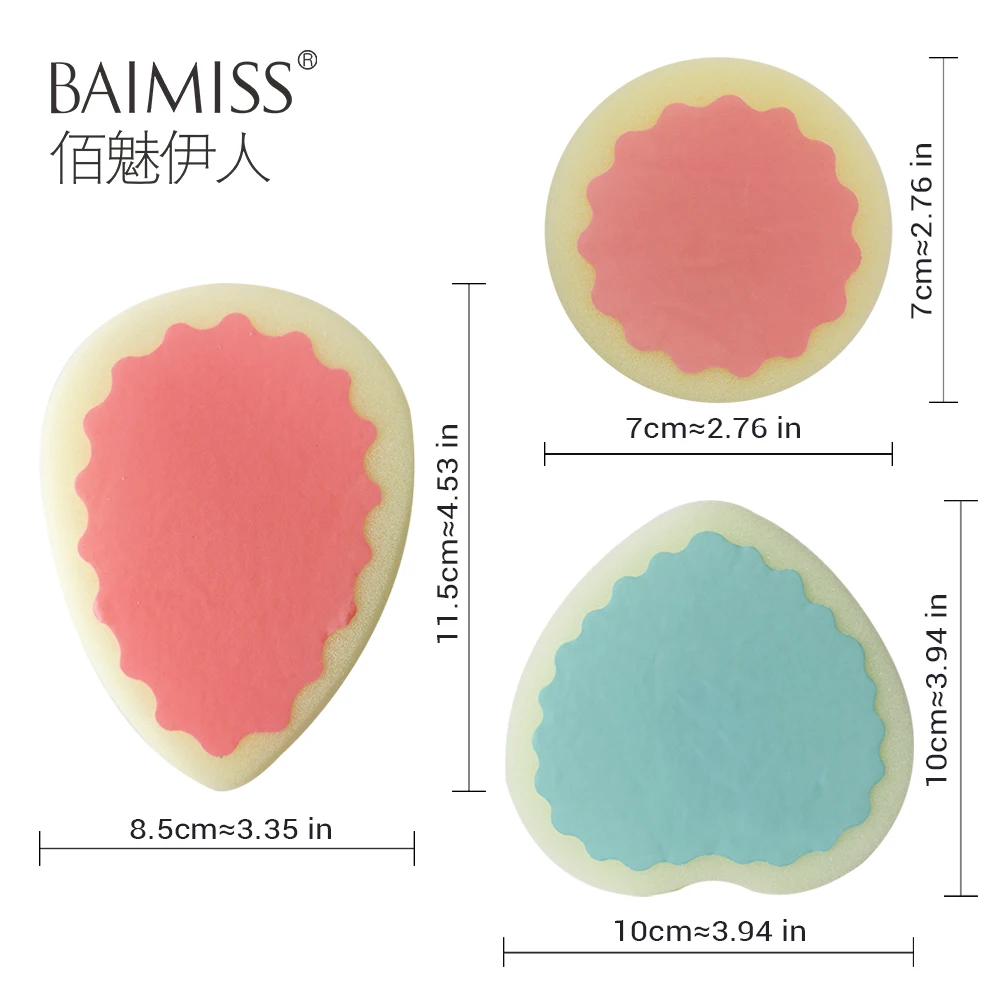Baimiss 2 шт. губка для удаления волос Волшебная безболезненная удаление волос Бритва для боди-арт эпилятор для ног триммер для волос инструмент для депиляции макияж