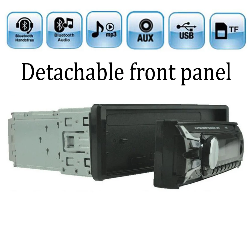 

Car Radio Autoradio radio cassette player Seperable front panel 1 DIN In Dash FM and MP3 Stereo Radio Aux USB SD Card bluetooth