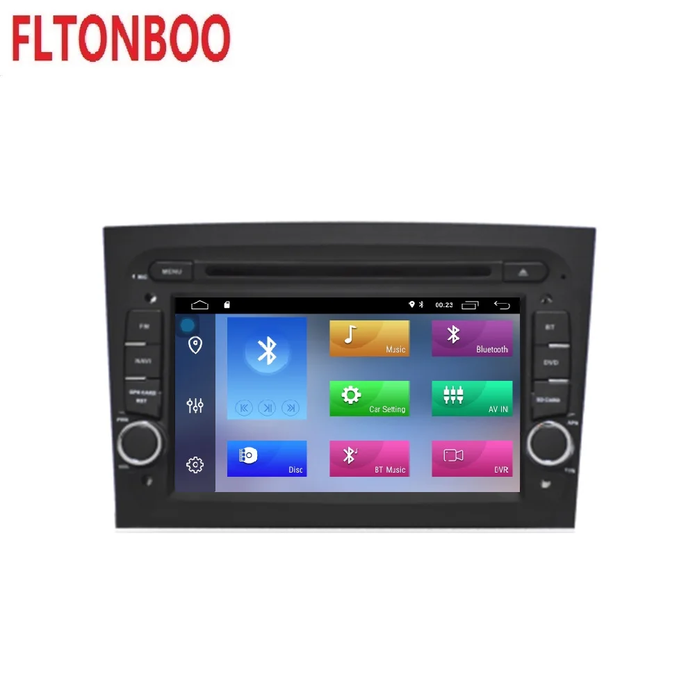 Sale 7 inch android 9 car DVD gps navigation for fiat DOBLO 2015,radio,wifi,quad core,English,russian,french 2