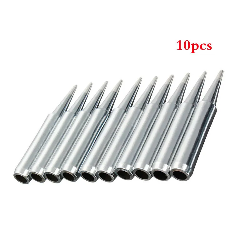 

10PCS/Lot Soldering Iron Tips 900M-T-B for 936 937 969 967 Soldering Rework Station Tool Kit