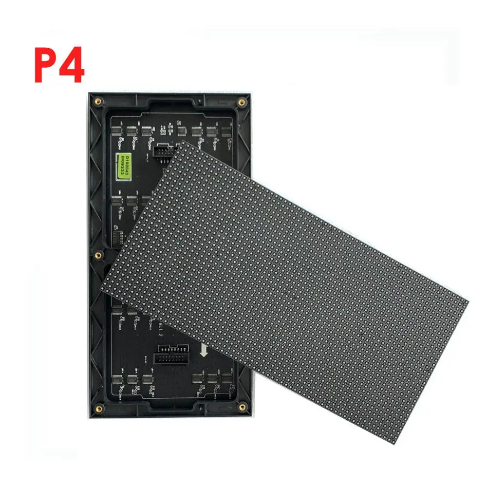 Бесплатная доставка светодиодный модуль p4 ICN2037 ICN2028 DP5020 SMD16126 шаг пикселя 4 мм