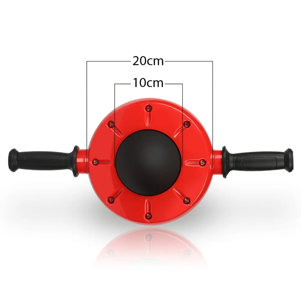 360 градусов трехмерное колесо без шума Ab роликовый тренажер оборудования для фитнеса нескользящая резиновая ручка тренировки