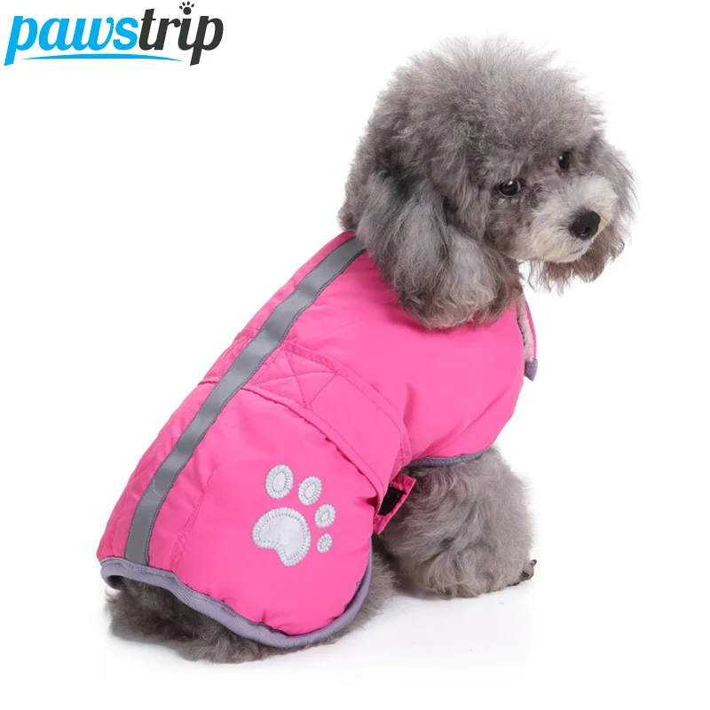 Buy pawstrip XS 4XL Reversible Dog Jacket Reflective
