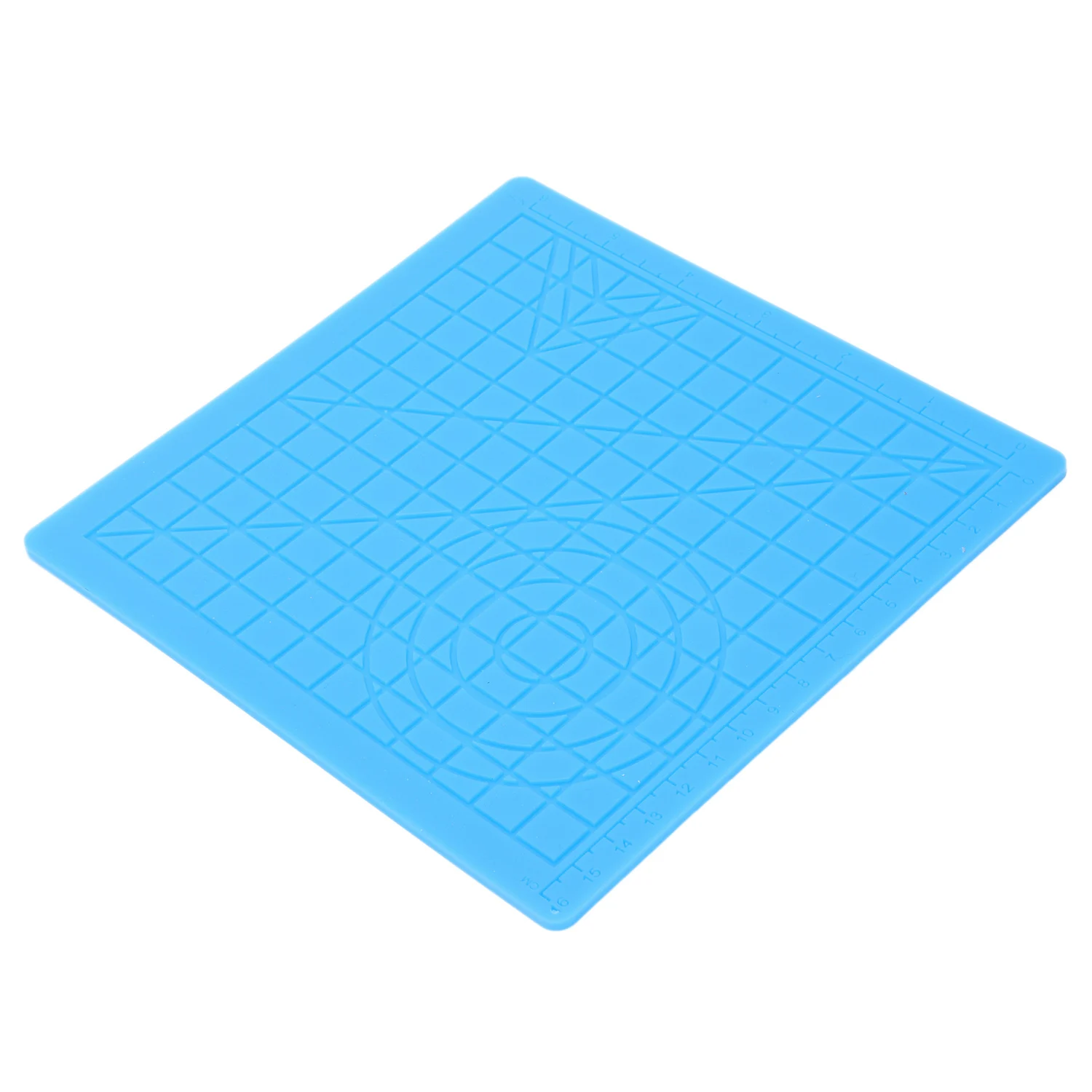 

3D Pen Mat Silicone Design Mat Kit With 2 Silicone Finger Caps, 3D Printing Pen Mat With Basic Template, Drawing Tools 3D Pen