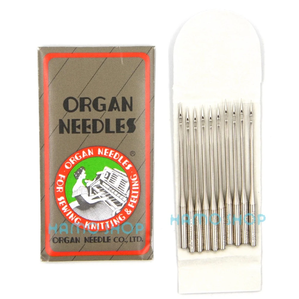 Organ Flat Shank 15x1 HAx1 130/705 All Size Home Sewing Machine Needles