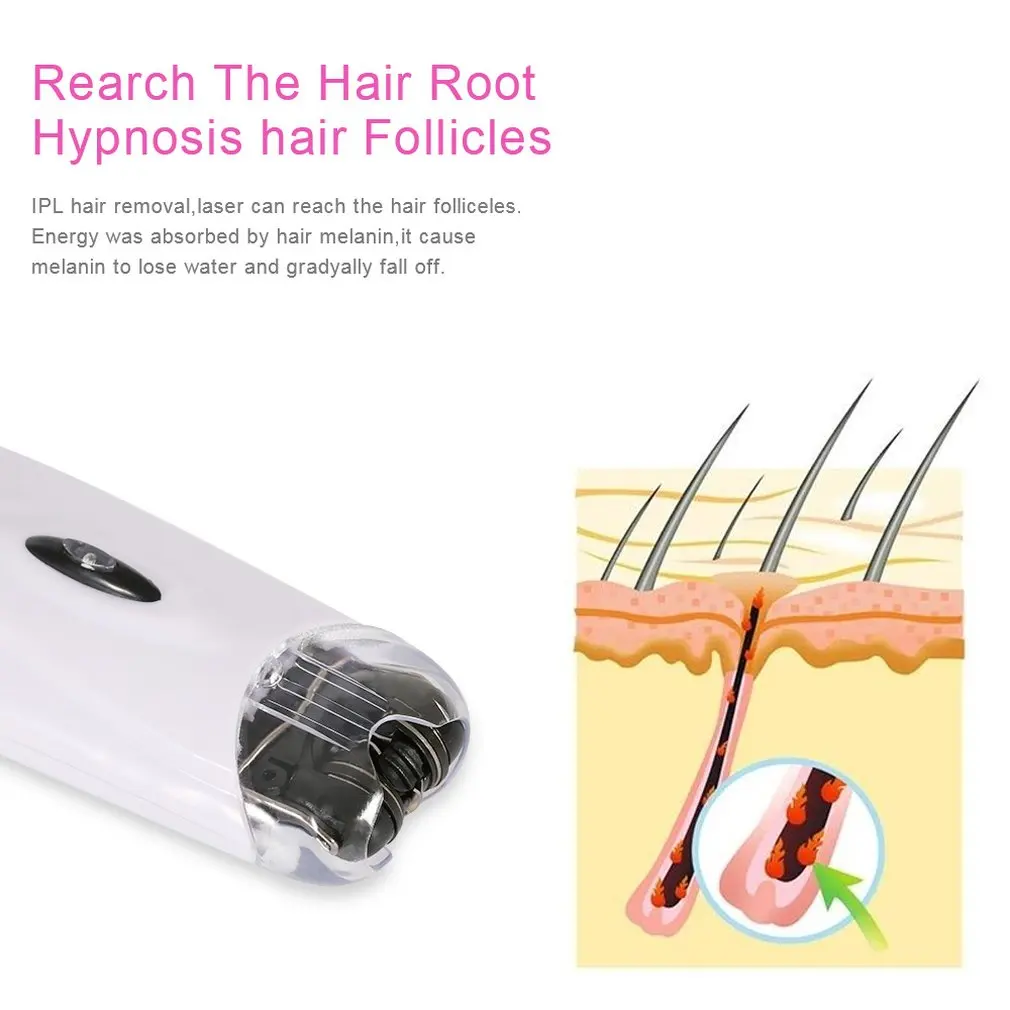 

Portable Electric Pull Tweeze Device Women Hair Removal Epilator ABS Facial Trimmer Depilation For Female Beauty