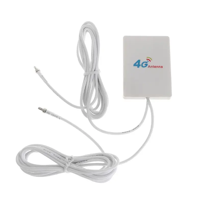 

4G LTE TS9 CRC9 Pannel SMA Connector Sliding Dual Home Directional Antenna for Huawei Router Modem