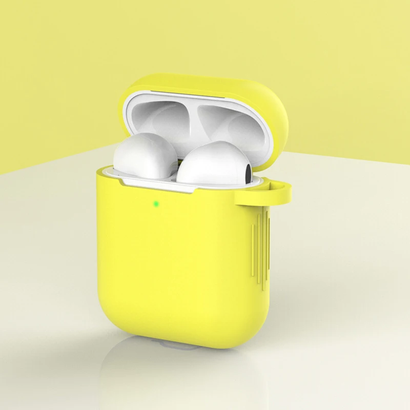 Ультратонкий чехол для Air Pods, мягкий силиконовый чехол для Airpods, противоударный защитный чехол для Airpods, чехол для наушников