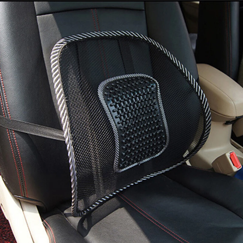 Massage Cushion Mesh Ventilate Cushion Pad Pain Relief Seat Posture Corrector Car Seat Office Chair Back Cushion