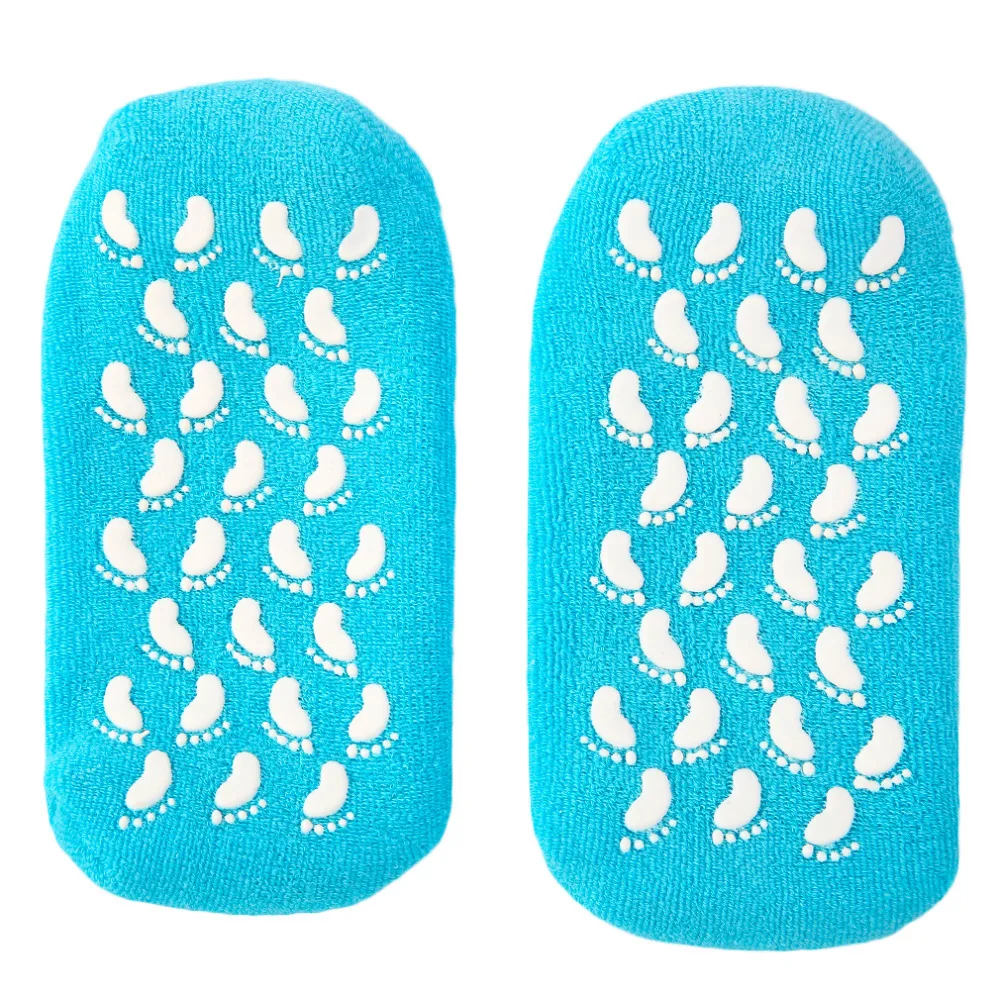 High Quality 1Pair Moisturize Soften Repair Cracked Skin Gel Sock Skin Foot Care Tool Treatment Spa 5