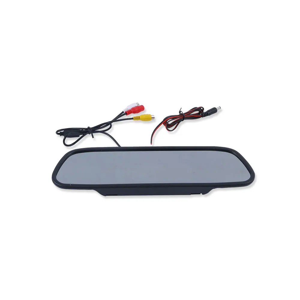 

byncg 5" Car Rearview Mirror Monitor Auto Parking System + LED Night Vision Backup Reverse Camera CCD Car Rear View Camera