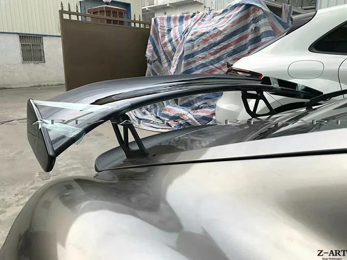 Оригинальный задний спойлер для Porsche Boxster Cayman 2005 2012 из углеродного волокна 987