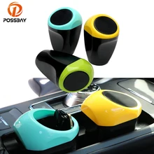 POSSBAY, авто мусорное ведро, экологический пластиковый мини автомобильный мусорный бак, мусорный бак, подходит для большинства моделей автомобилей, мусорные баки