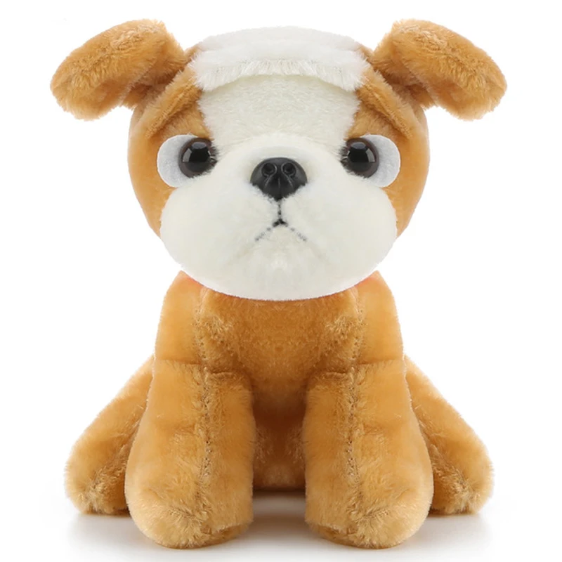

YETAA Husky Schnauzer Chihuahua Bulldog St. Bernard Cute Kawaii Dogs Gift Toys for Children Stuffed & Plush Animals Sweetie Toys