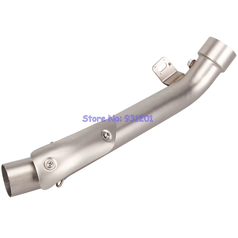

Motorcycle Exhaust Pipe Mid Link Pipe for Suzuki GSXR1000 GSXR 1000 (2007-2008) K7 K8 with Heat Shield Exhaust Connect Pipe