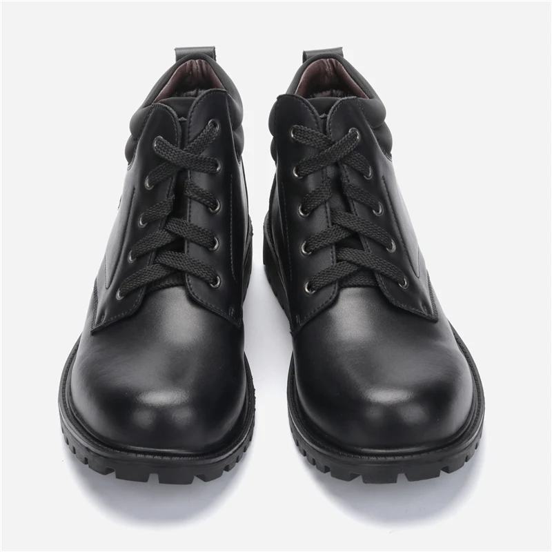 Размер 38-47, мужские осенние ботинки, кожаные, ручная работа, модные ковбойские теплые мужские ботинки#1858