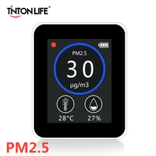 TINTON LIFE цифровой монитор качества воздуха PM2.5 детектор тестер газовый монитор Анализатор температуры humiditymeter диагностический инструмент