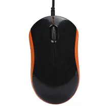 Usb óptico led wired mouse jogo escritório ratos para computador portátil qf27 transporte da gota