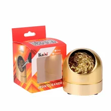 Kaisi профессиональная Чистящая стальная проволочная щетка с подставкой держатель набор сварочный паяльник Железный кончик паяльника очиститель инструмент для ремонта