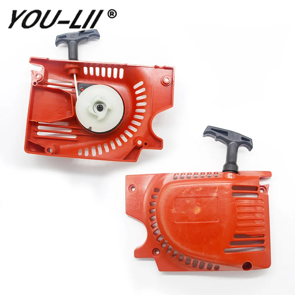 Generator Recoil Pull Starter fit For Chinese Chainsaw 4500 5200 5800 45cc 52cc 58cc