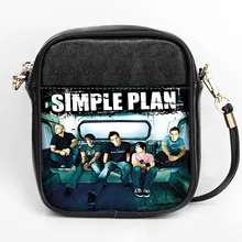 На заказ «Simple Plan» модное с лямками сумка для женщин Слинг сумки на ремне кожаные мини-сумки для девочек вечерние сумки DIY Слинг Сумка