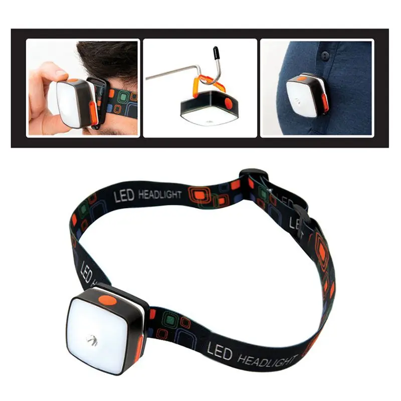 

Portable Rechargeable Adjustable Brightest Headlight - 150 Lumen, Easy to Use, Headlight for Camping & Running Hunting Fishing