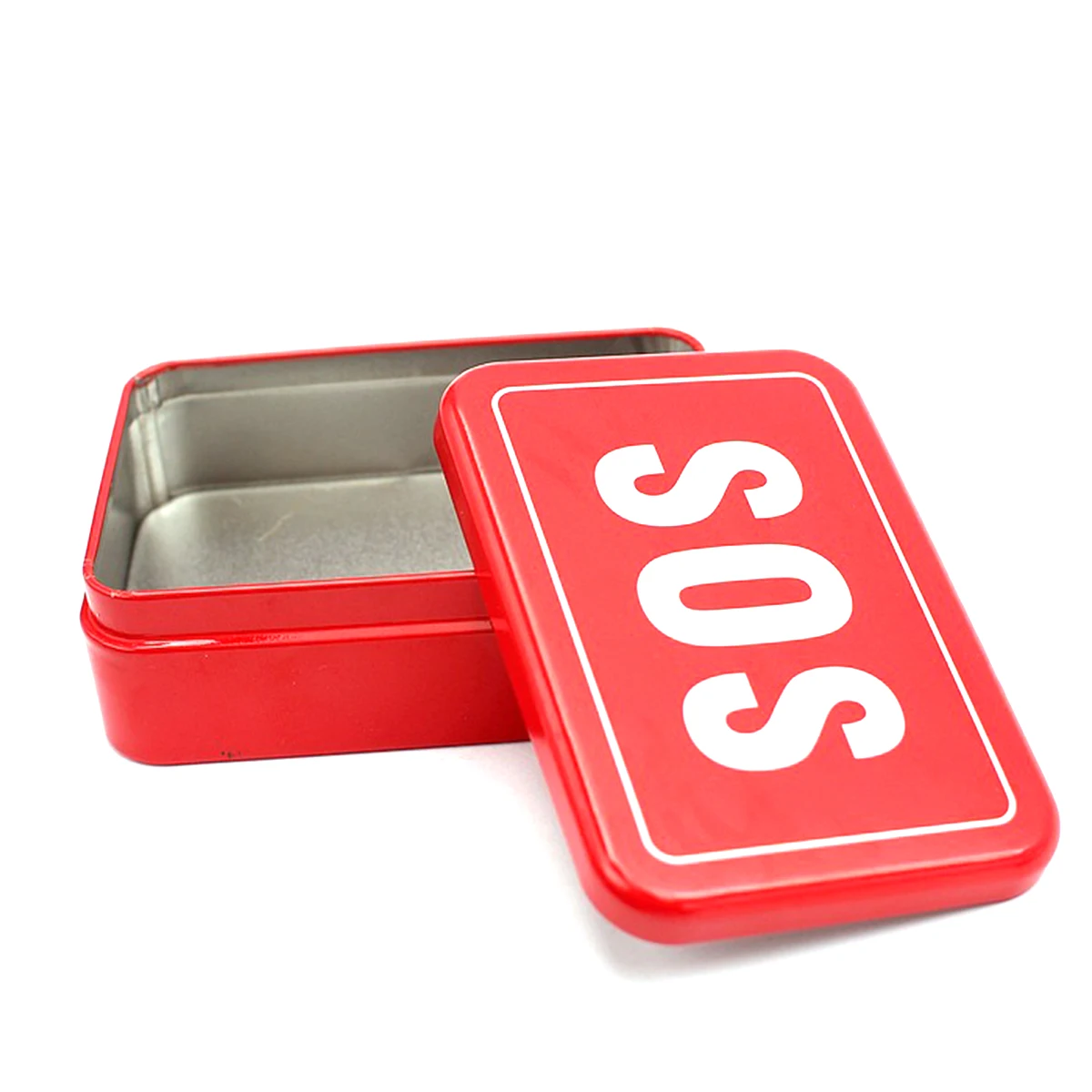 

SOS Outdoor Box Survival Emergency Storage Box Case Container for Compass Folding Knife Plier Wire Whistle Saws Flashlight