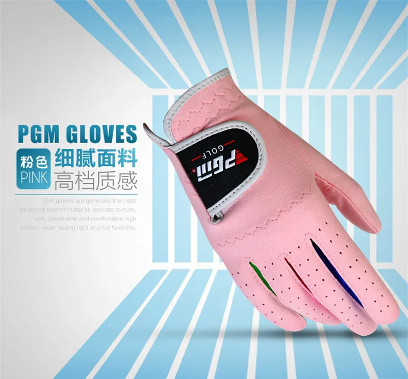 Перчатки для гольфа, детские спортивные перчатки на открытом воздухе, одна пара, высококачественные дышащие противоскользящие перчатки из Mocrofiber 14 15 16
