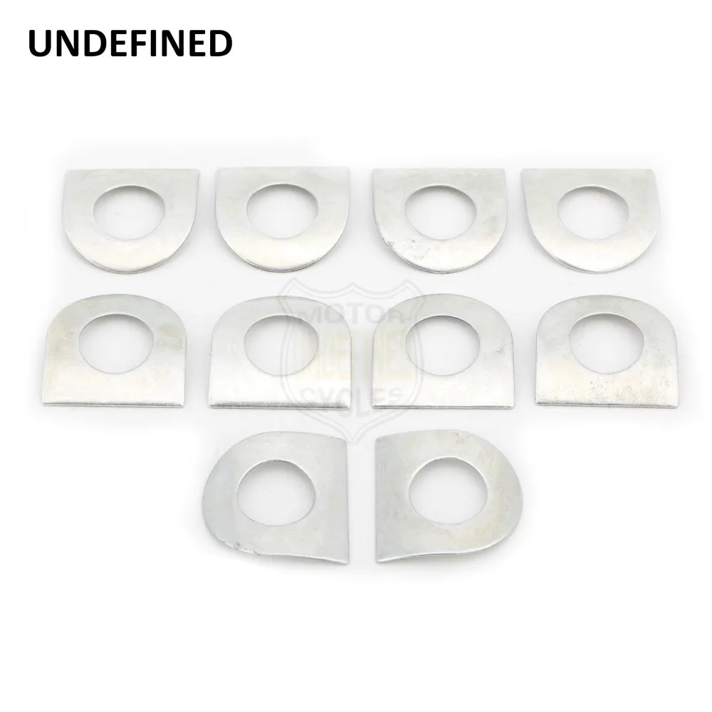 10 Pcs Universal Motorcycle Foot Pegs Flexible Pedal Floorboards Mount Foot Rest Pads For Harley Softail Touring Dyna Fatboy
