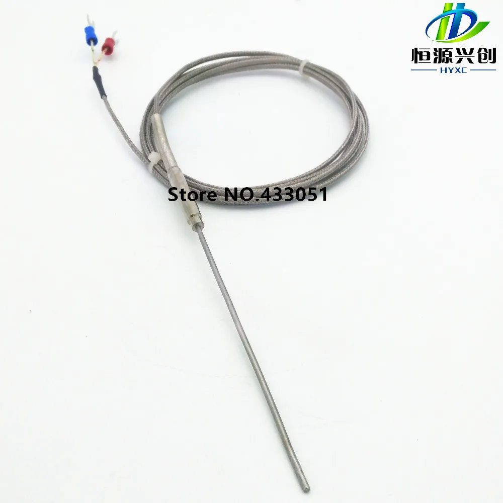 1 9x6mm Probe Ring K Type Thermocouple Temperature Sensor 1.5 Meter 3AE26 1/4 
