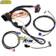 Высокое качество MIB STD2 ZR NAV Откройте для себя Pro радио Обновление Установить адаптер кабель провода жгут для VW Golf 7 MK7 Passat B8