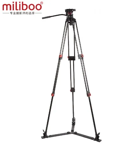 Miliboo MTT609A профессиональная сверхмощная гидравлическая головка шаровой штатив камера для видеокамеры/DSLR Поддержка видео штатив нагрузка 15 кг мА