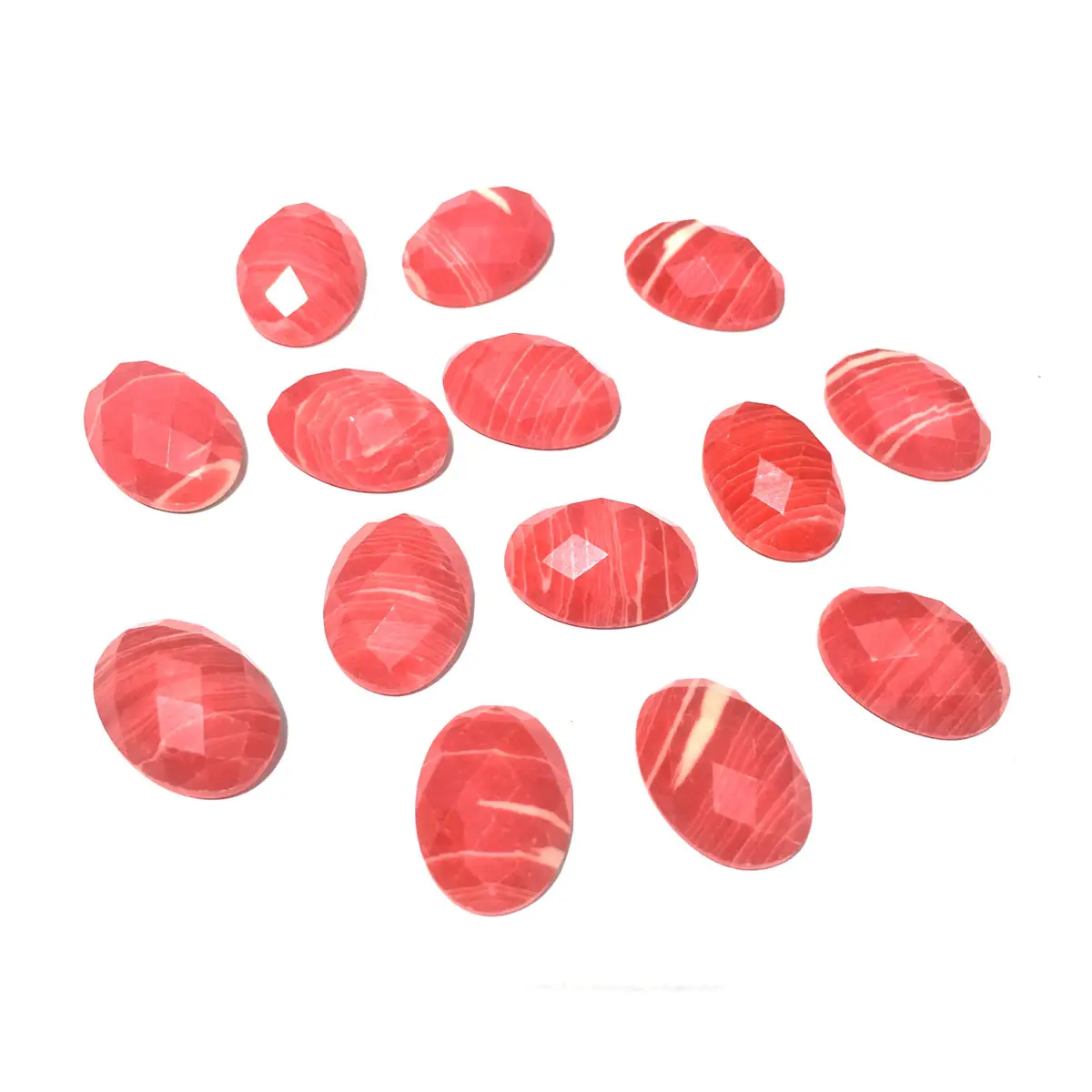 

Section Surface Rhodochrosite Stone Stone Cabochon No Hole for Making Jewelry Size 13x18mm