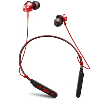 

Bluetooth headset M8 magnetic hanging neck wireless sports headset battery life about 8 hours BT4.1 built-in microphone