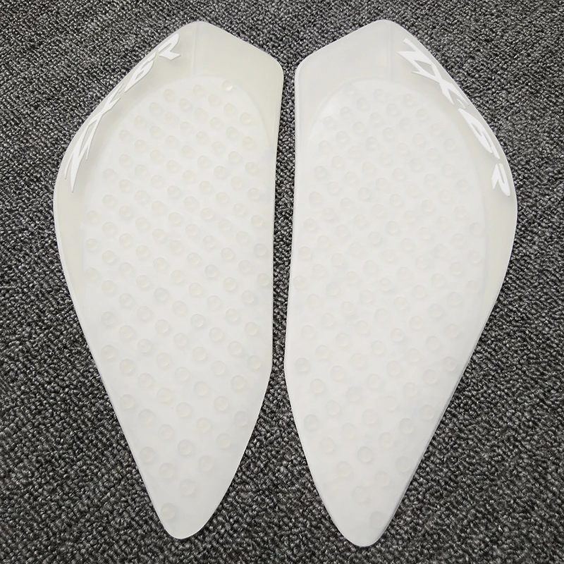 MTCLUB ZX-6R ZX 6R ZX6R Motorcycle Transparent Anti slip Tank Pad Side Gas Knee Grip Traction Pads For Kawasaki ZX-6R 2009-2015 (2)