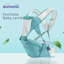 Sunveno Фронтальная рюкзак для ребенка переноска-кенгуру эргономичная Сумка-кенгуру для ребенка переноска для новорожденных Дети загрузки медведь для детей до 20 кг по самой низкой цене