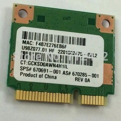 SSEA Новые беспроводные карты RT5390 Mini PCI E карта 150 Мбит/с для HP CQ56 CQ57 G4 G5 G7 4230S 4330S 4530S