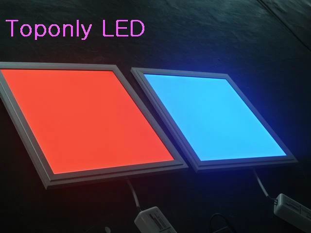 12w rgb led panel light with RF remote controller square 300x300mm embeded install AC100-240v 4pcs/lot for Matt`s sample testing led slim panel light