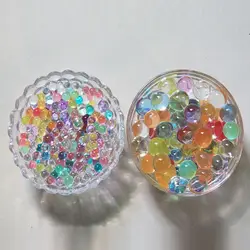 100 шт. кристалл жемчуг желе гель бисера для игрушки пополнения Цвет шарики воды Творческий подарок для детей Новая горячая Распродажа От 5