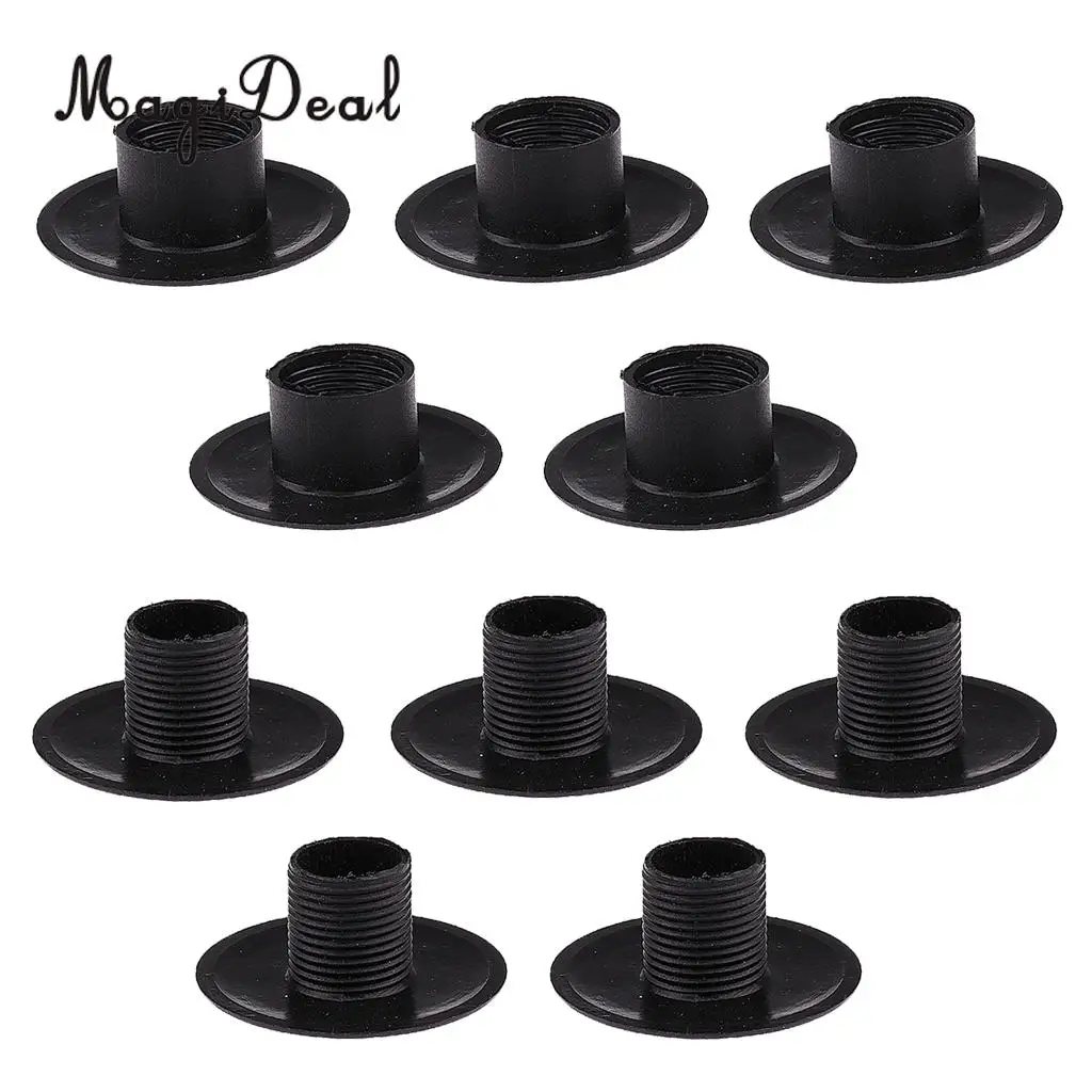 MagiDeal 20 Pieces Foosball Bearing Table Football Soccer Screw Thread