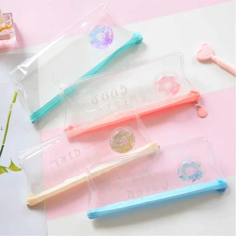 

1Pcs Kawaii Pencil Case Planet diary into oil Gife Estuches School Pencil Box Pencil Bag School Supplies Stationery make up