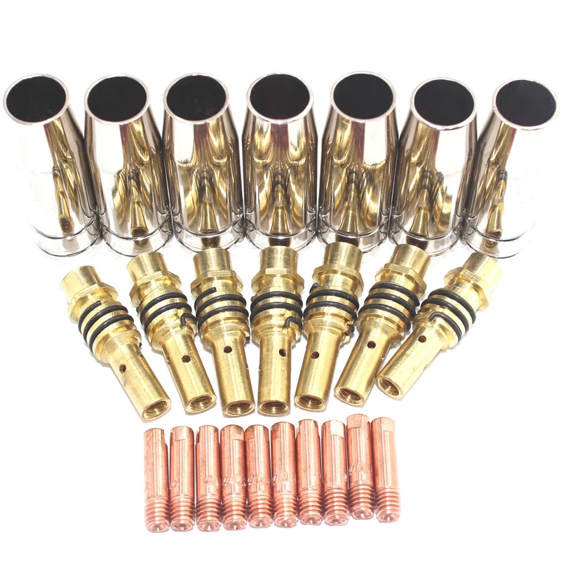 23pcs 15AK 14AK Binzel Torch/Gun Consumables Electrode and Shield Cups and Link Rod Tips Wire Feeder Wheel Wire Feed Tube Needle 23pcs 15AK 14AK Binzel Torch/Gun Consumables Electrode and Shield Cups and Link Rod Tips Wire Feeder Wheel Wire Feed Tube Needle