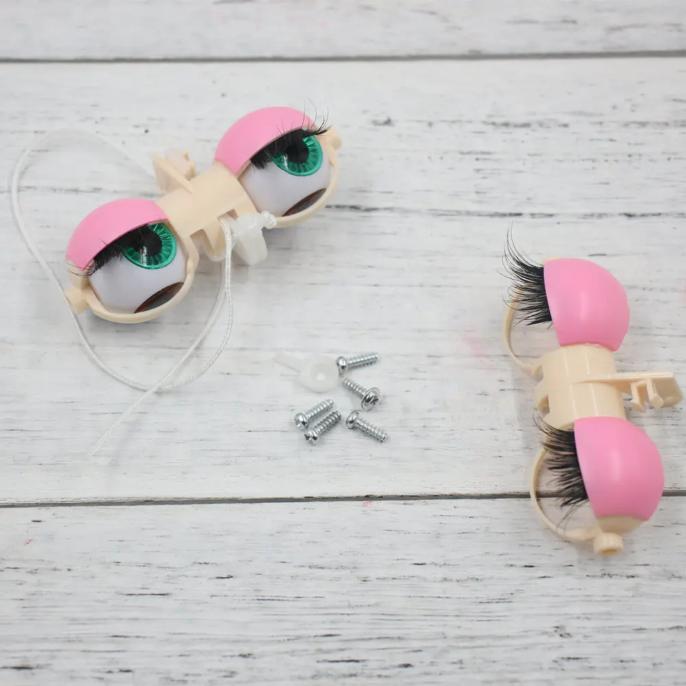 

Eyes Mechanism for Blyth doll pink eyelids just for the 1/6 Blyth doll Neo