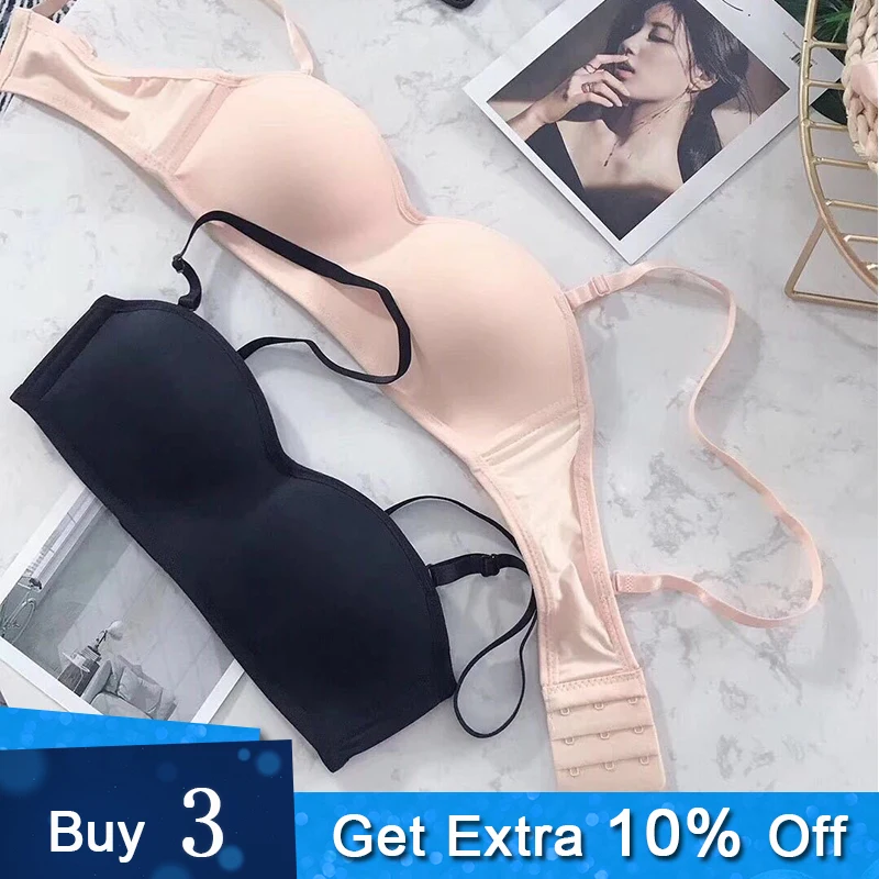 

Multi Way Bras for Women Strapless Bra Bralette S M L XL Summer Underwear