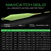 Maximumcatch 2-8WT Double Color Moss Green & Gold Weight Forward Floating Fly Fishing Line With Welded Loops 100FT Fly Line ► Photo 2/6