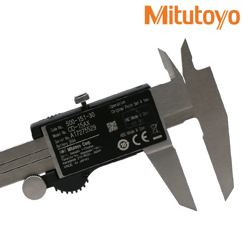 Цифровой штангенциркуль Mitutoyo 500 155 30 диапазон измерений 0 150 мм 01