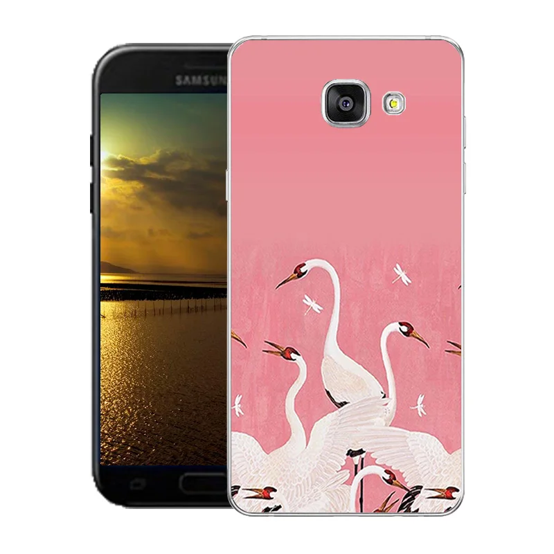 Чехол для Samsung Galaxy A7 2017 a720f Мягкий силиконовый чехол телефона SM (7) A720|Бамперы| |